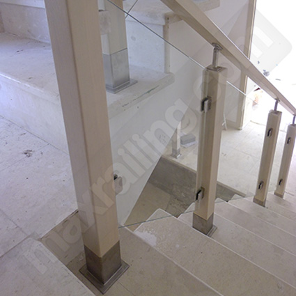 дървени парапети